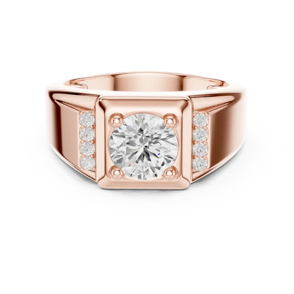 Regal Square Diamond Ring