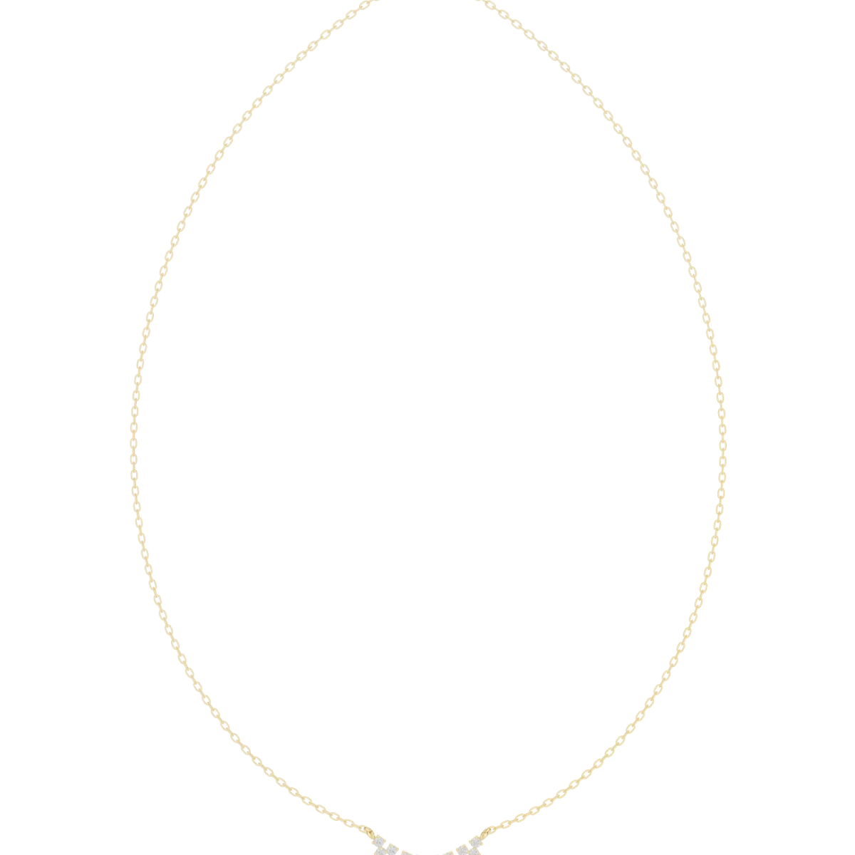 Shimmering Crescent Chain