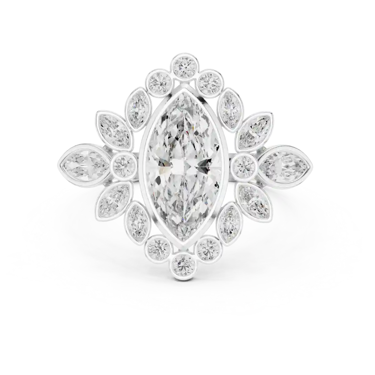 Marquise Muse Ring