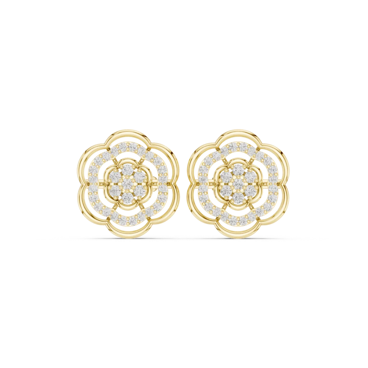 Gardenia Dream Studs