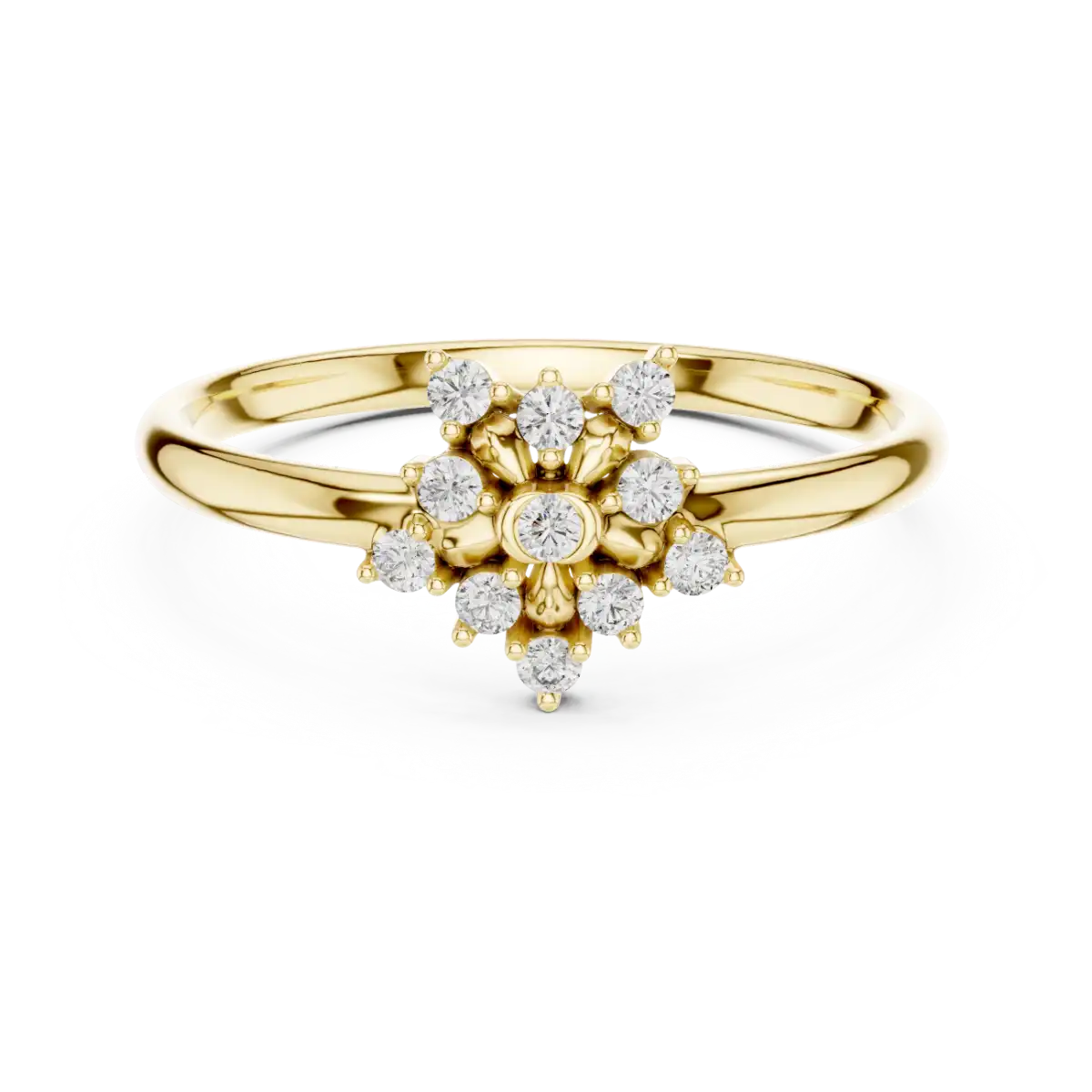 Crystal Blossom Ring