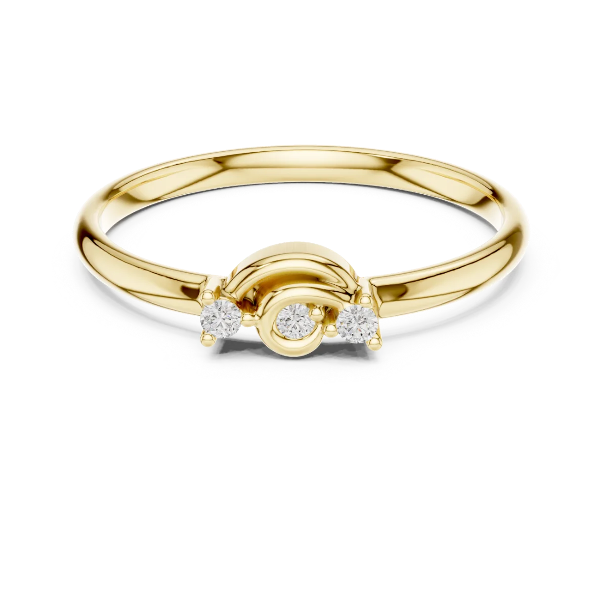 Golden Caress Ring