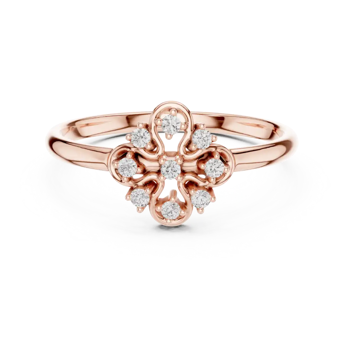 CloverÉlan Diamond Ring