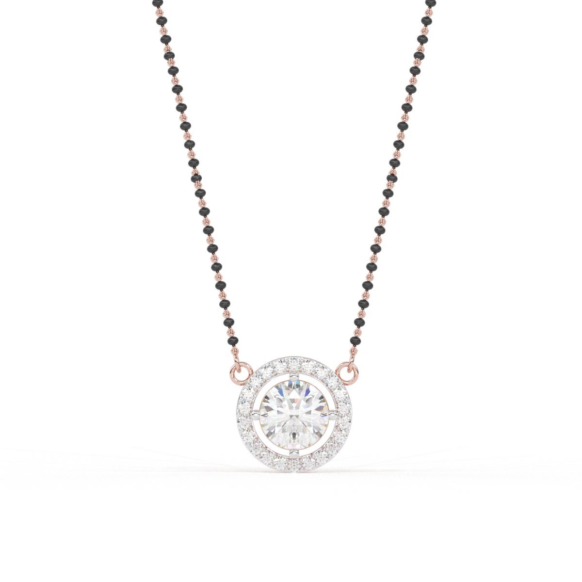 Anaya Circle Diamond Pendant