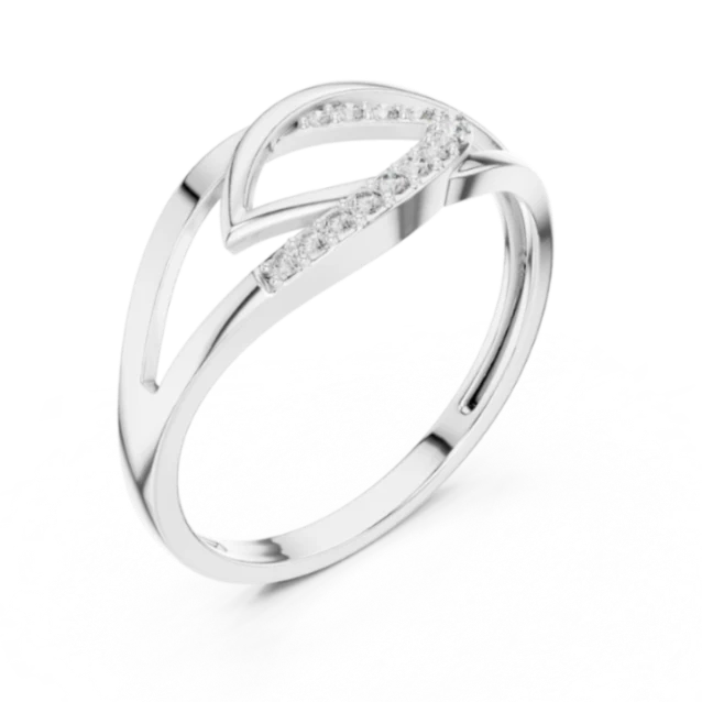 Luniva Curve Ring