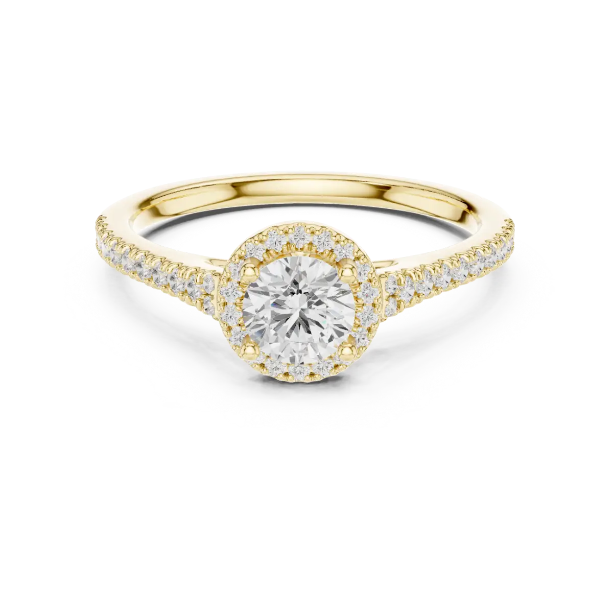 Shimmer Halo Ring
