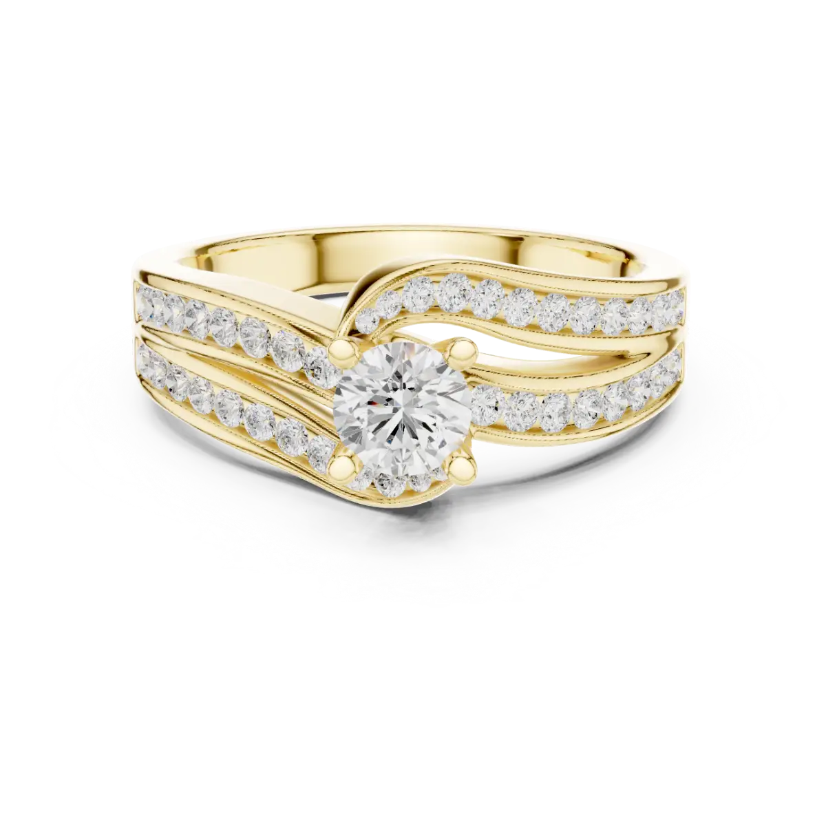 Soft Glow Diamond Ring