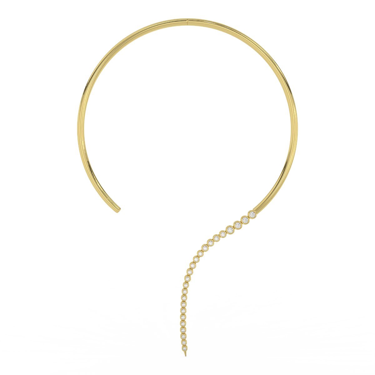 Elaria Cascade Diamond Necklace