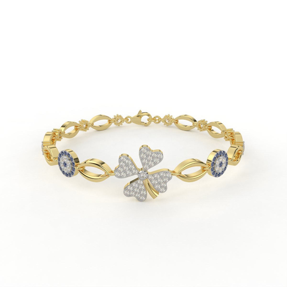 Celestique Sapphire Diamond Bracelet