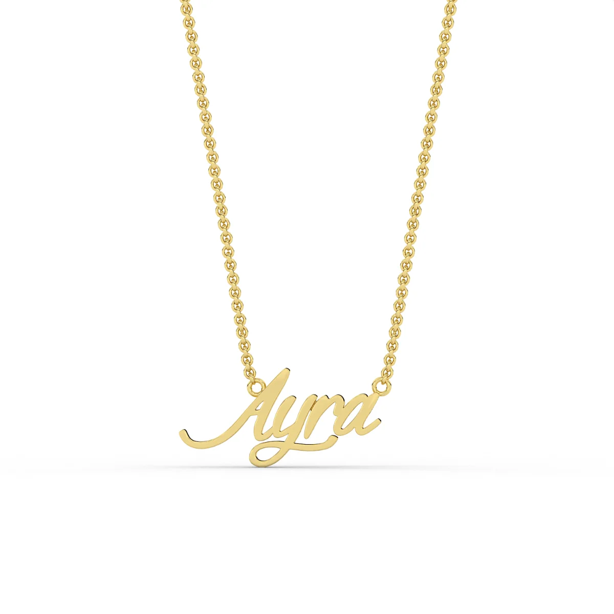 Eterna Script Name Pendant