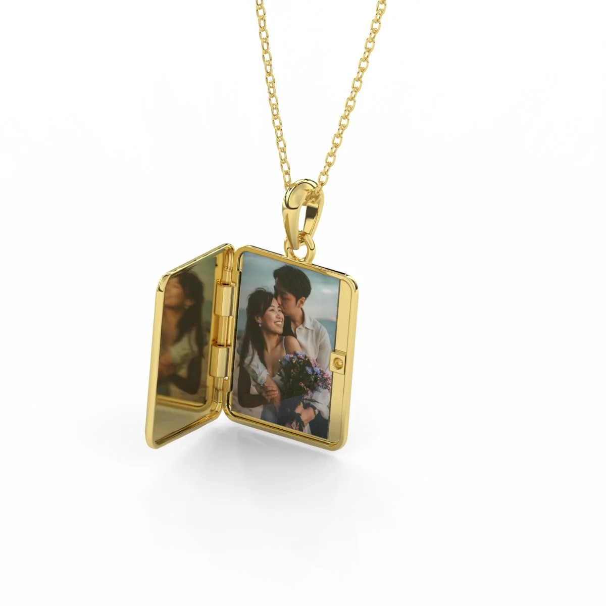 Serena Rose Locket Pendant
