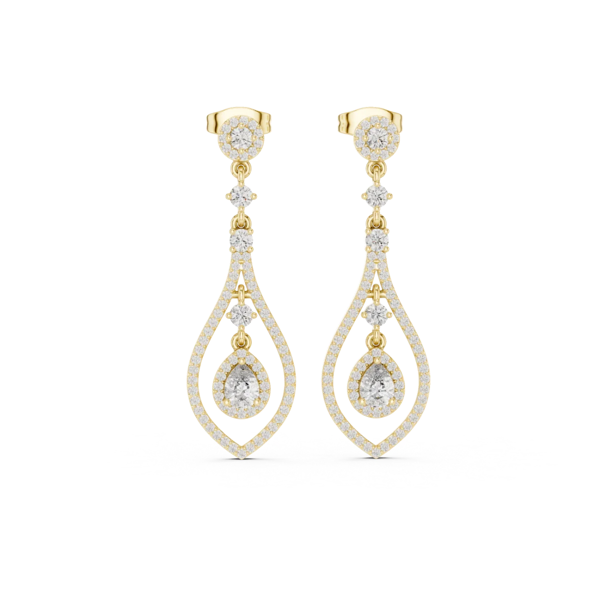 Mistbell Long Earrings