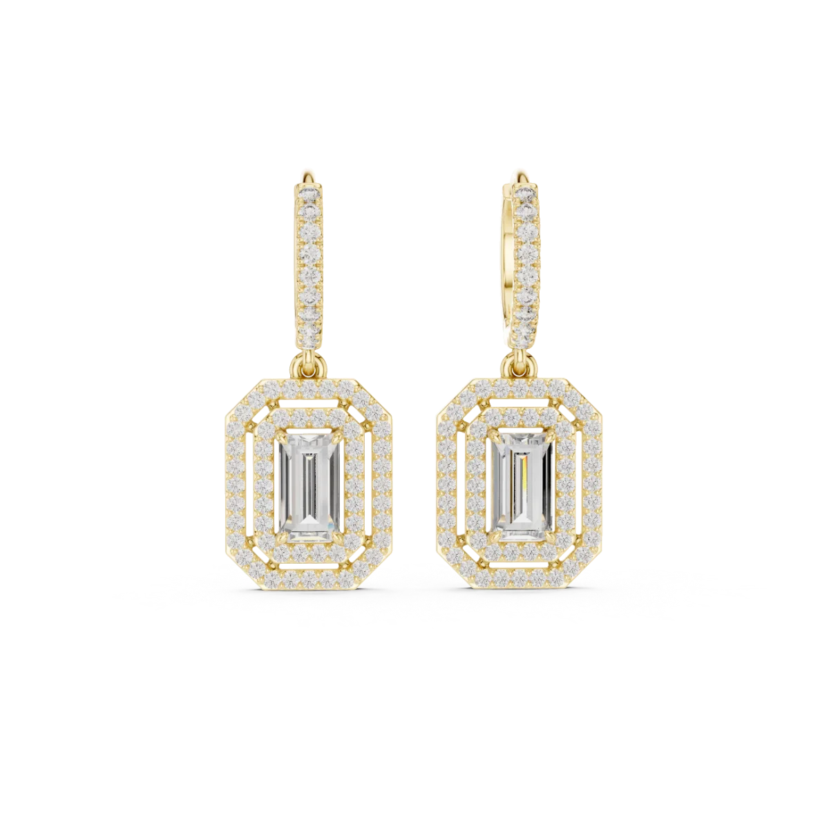 Moissanite Gem Drops