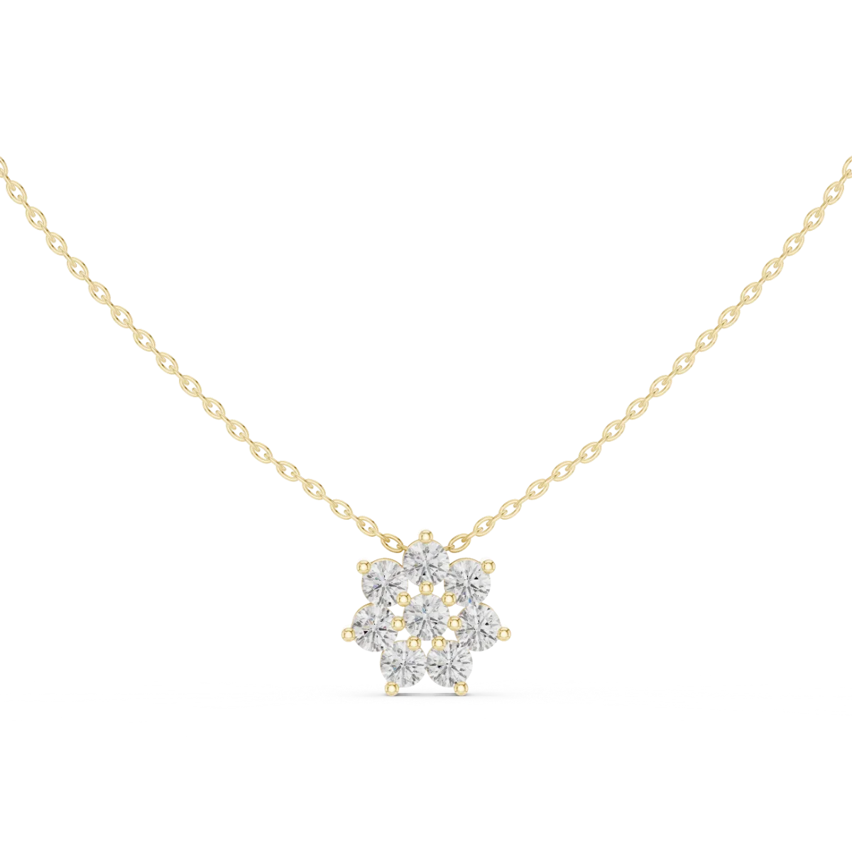 Shimmer Petal Pendant