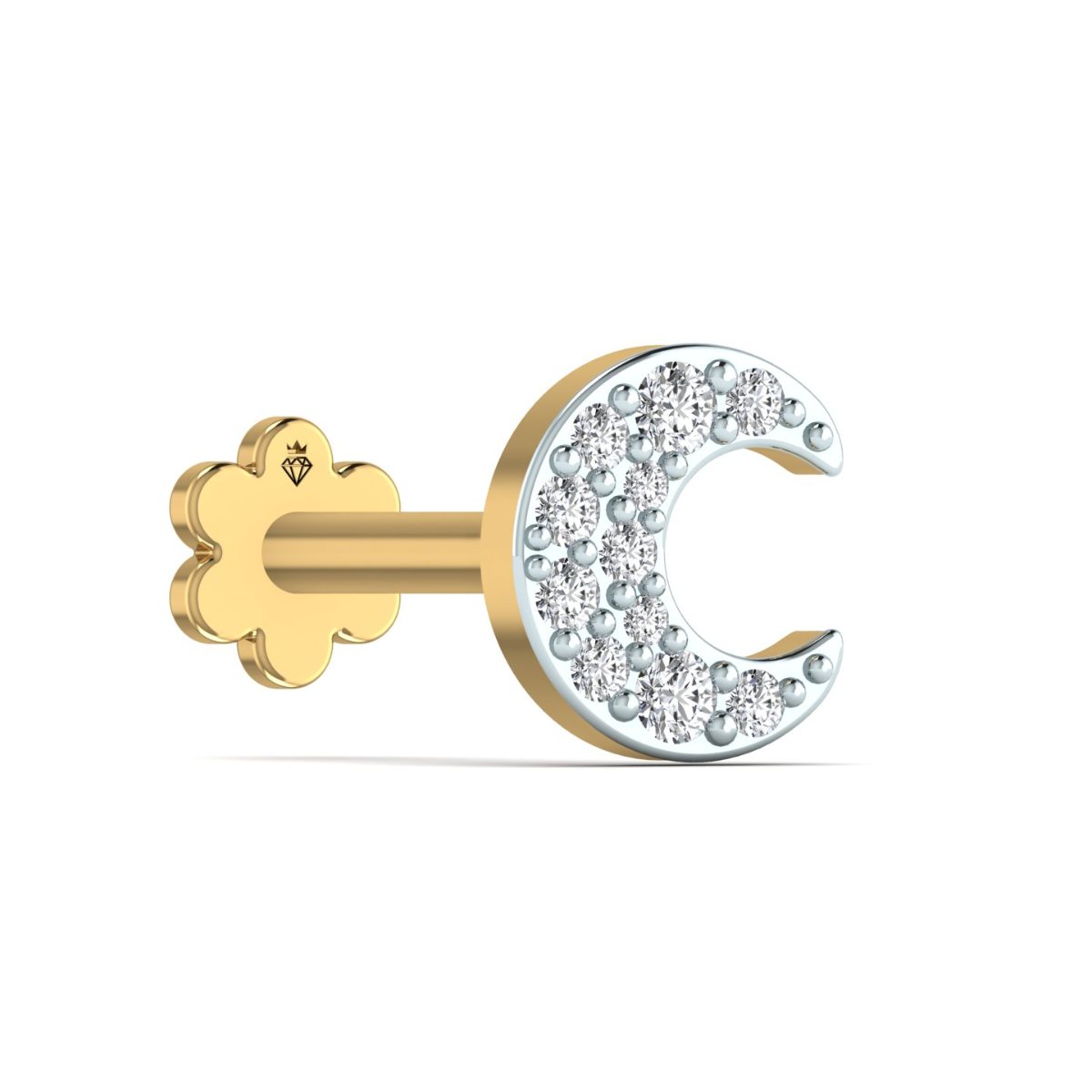 Moon Glimmer Nose Pin