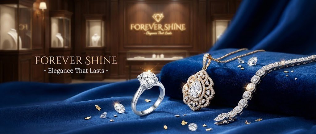 Forever Shine jewellery collection banner