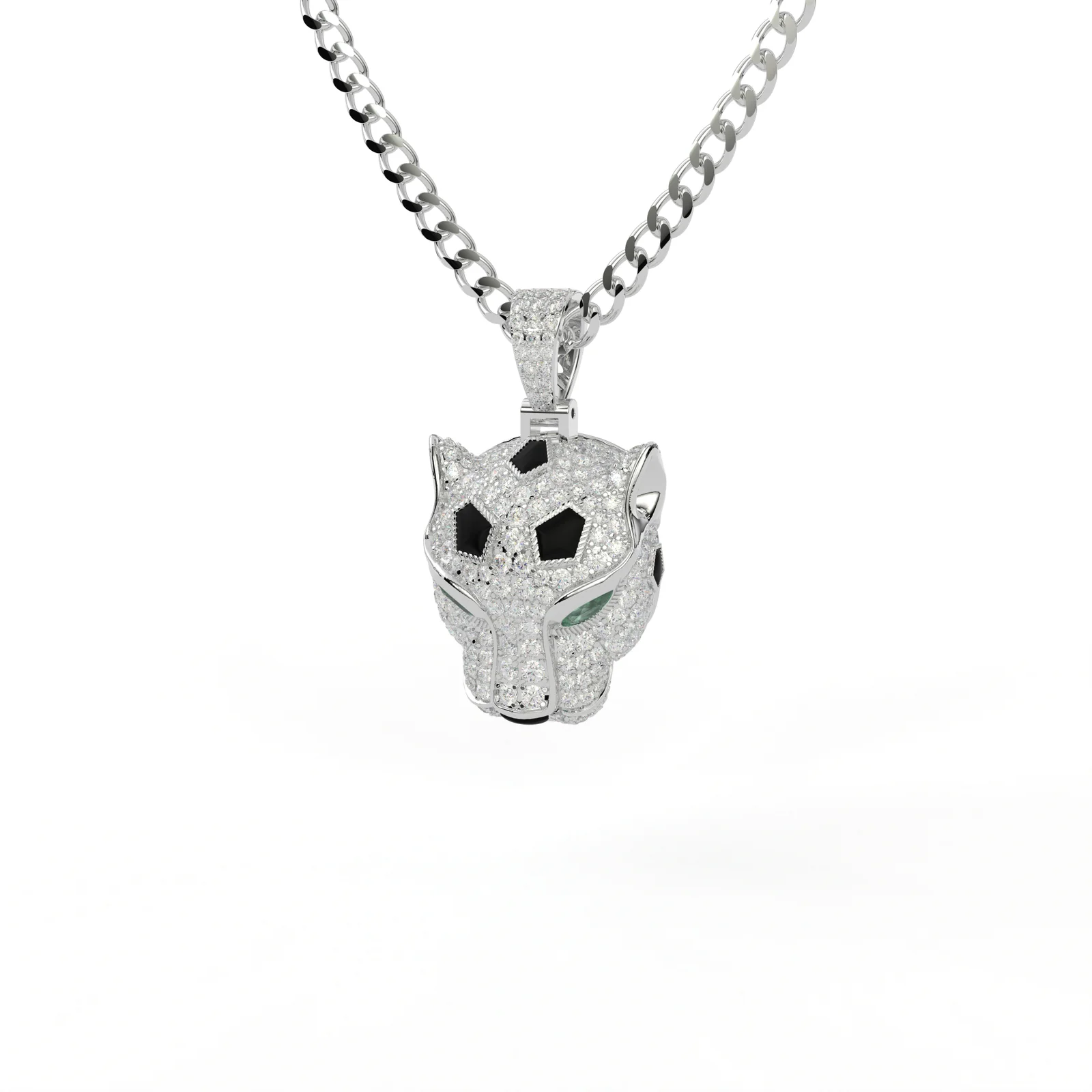 Silver Men's Pendant (Silver)