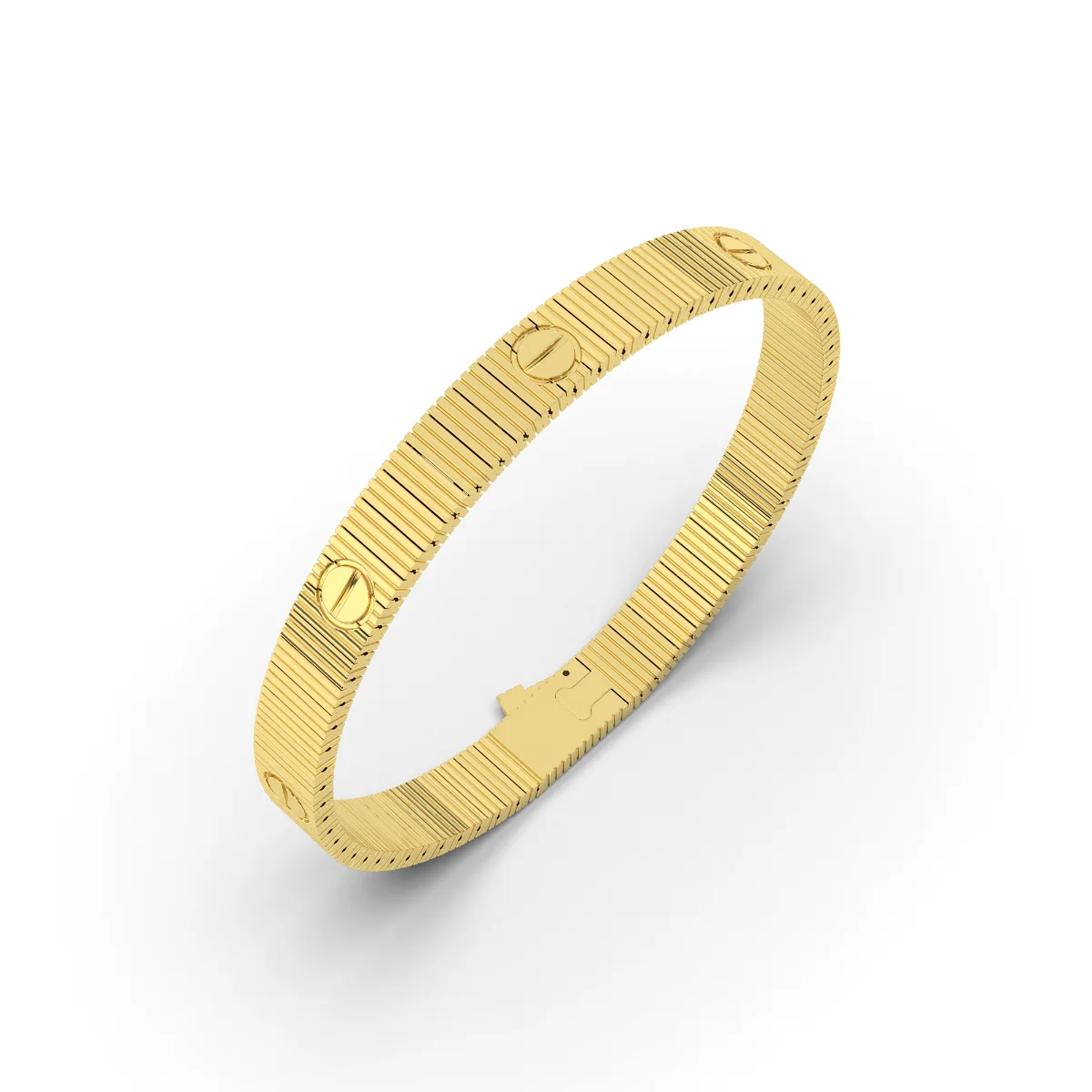Gold Unisex Bracelet  (Gold)